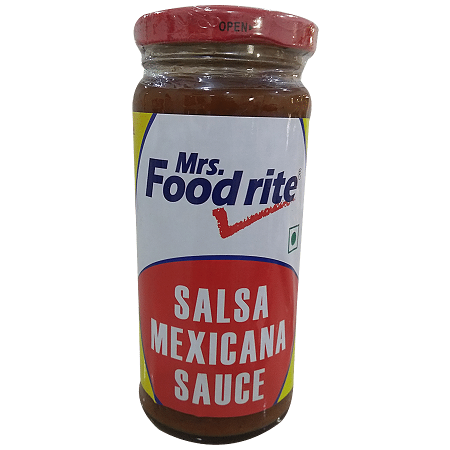 Mrs.Food Rite Salsa Mexicana Sauce - Spicy & Hot Flavour