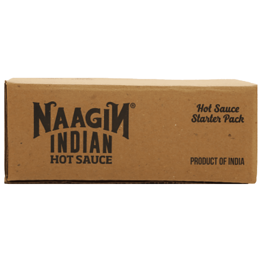 NAAGIN Indian Hot Sauce Starter Pack - The Original