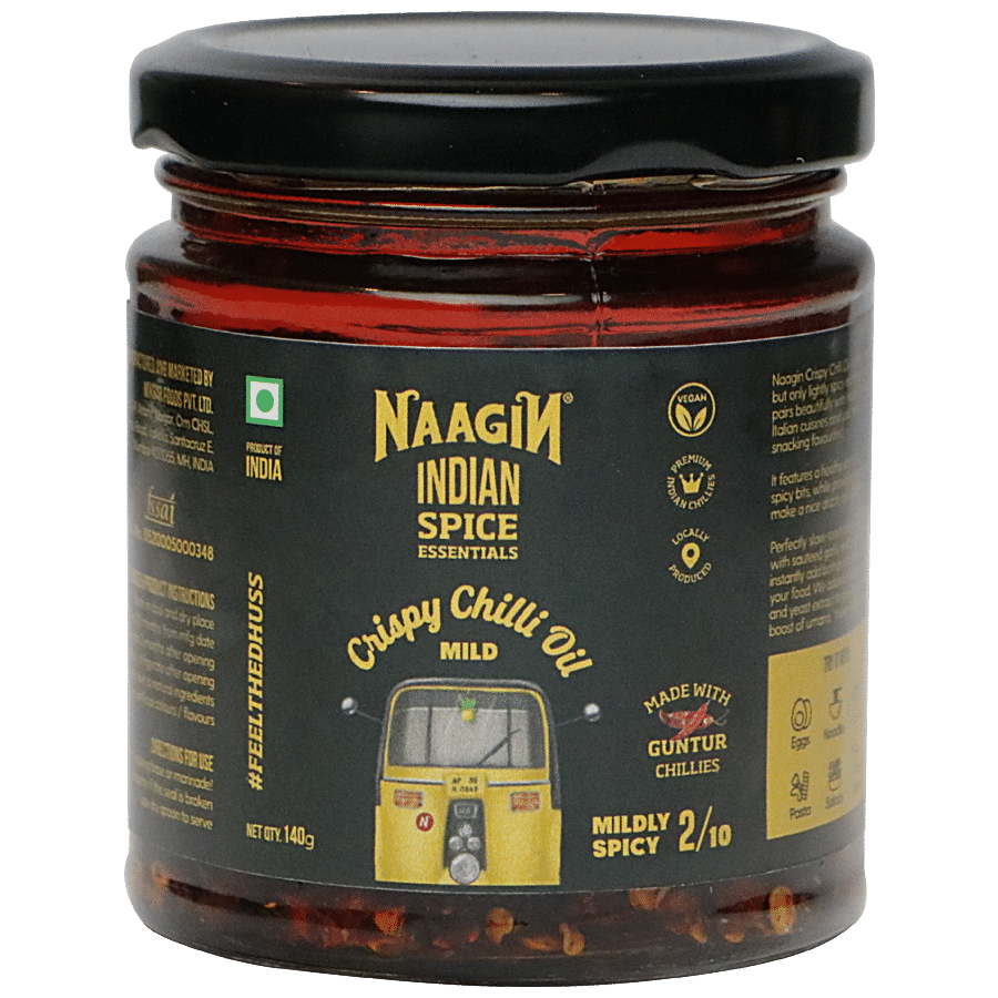 NAAGIN Indian Spice Essentials - Crispy Chilli Oil