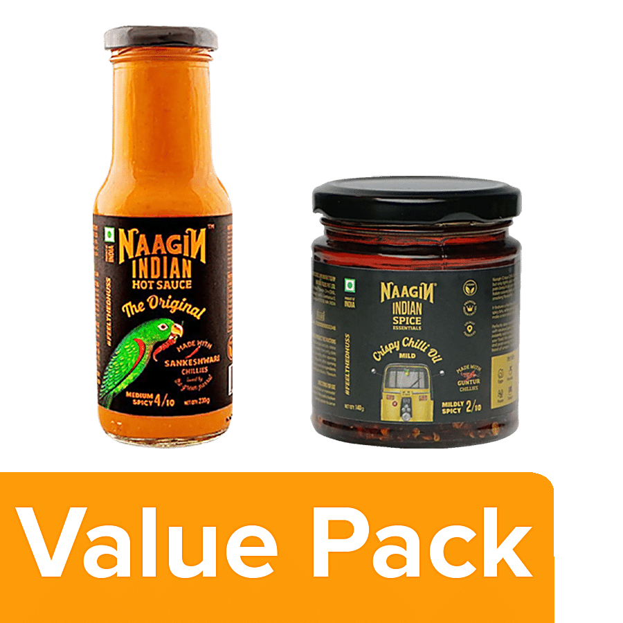 NAAGIN Original Indian Hot Chilli Medium