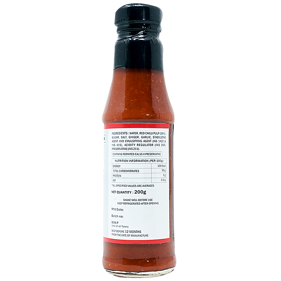 NAVYA FOOD ART Red Chilli Sauce - Enhances Taste