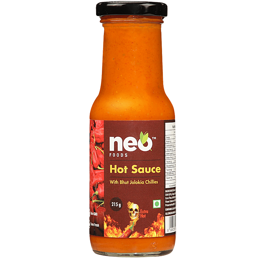 Neo Hot Sauce - Extra Spicy With Bhut Jolokia Chillies