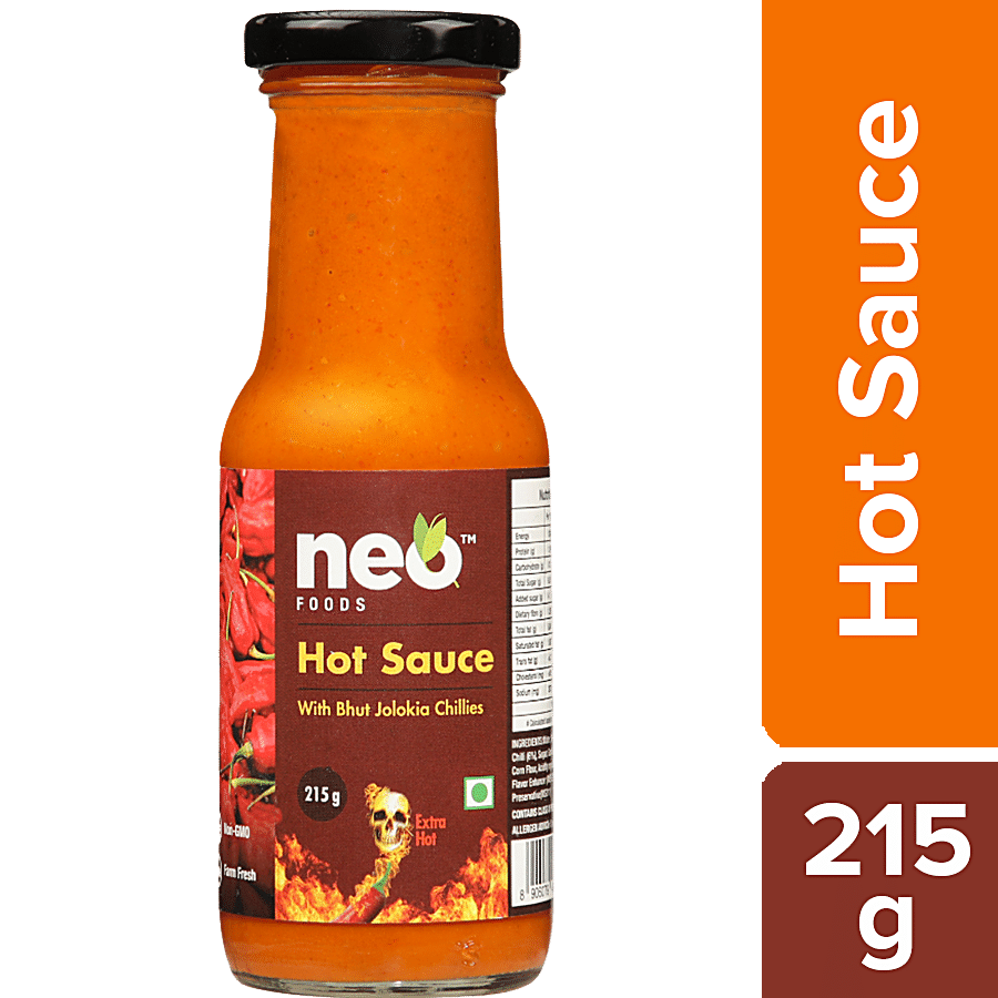 Neo Hot Sauce - Extra Spicy With Bhut Jolokia Chillies