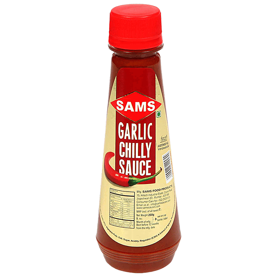 SAMS Garlic Chilly Sauce - Original Asian Recipe