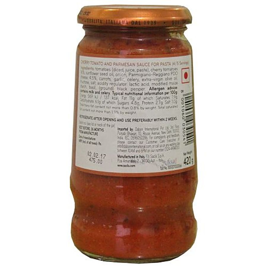 Sacla Pasta Sauce - Cherry Tomato & Parmesan