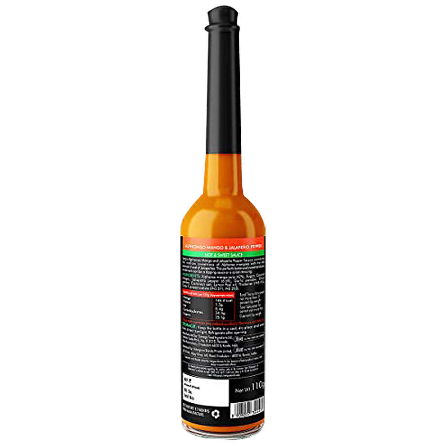 Sprig Hot Chilli Pepper Sweet Sauce - Alphonso Mango & Jalapeno