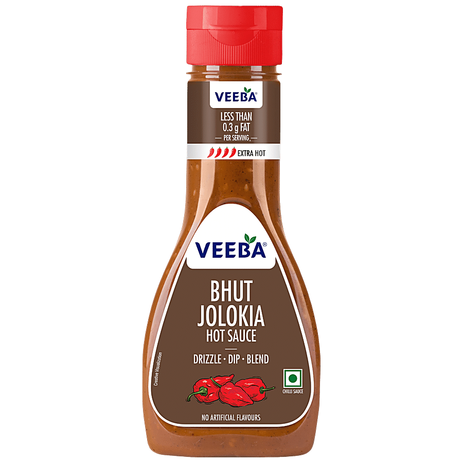 VEEBA Bhut Jolokia Hot Sauce