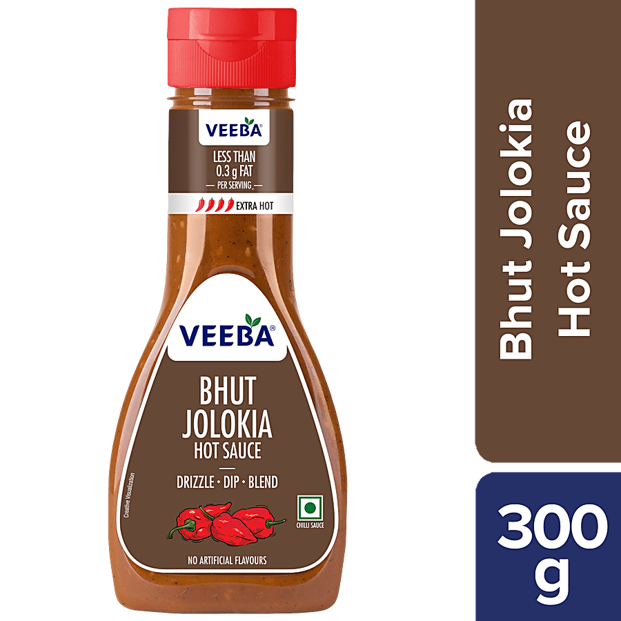 VEEBA Bhut Jolokia Hot Sauce