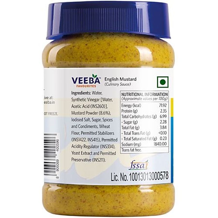 VEEBA English Mustard Sauce