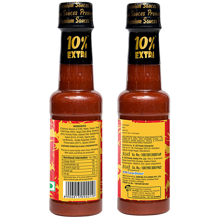 Wai Wai Premium Red Chilli Sauce - With Bhut Jolokia