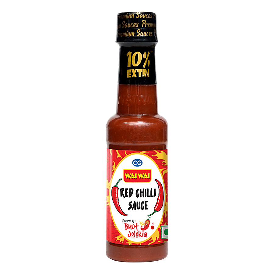 Wai Wai Premium Red Chilli Sauce - With Bhut Jolokia