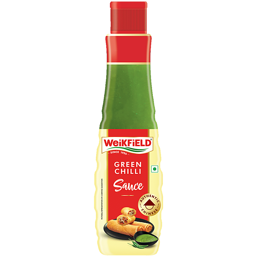 Weikfield Green Chilli Sauce - Authentic Taste