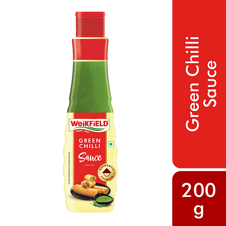 Weikfield Green Chilli Sauce - Authentic Taste