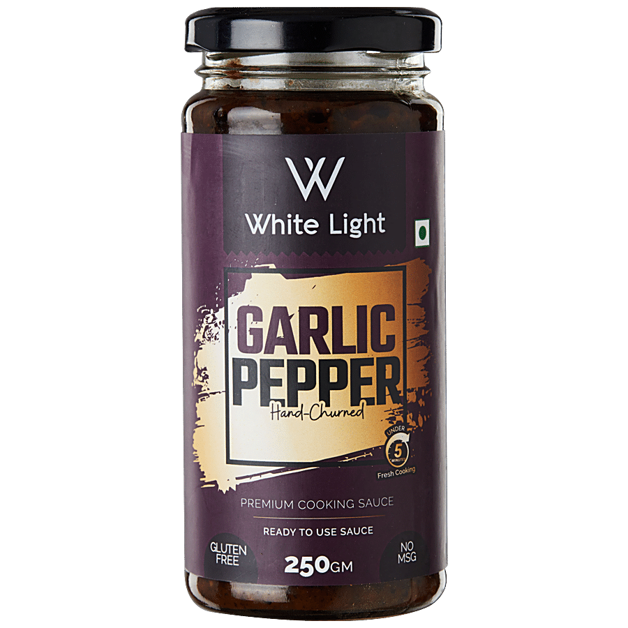 White Light  Garlic Pepper Sauce - Authentic