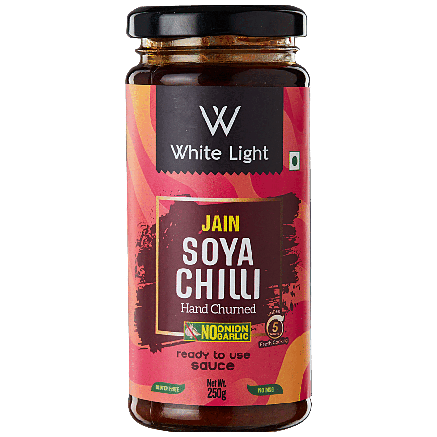 White Light  Jain Soya Chilli Sauce - Pure Vegetarian