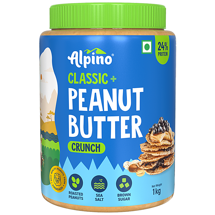 Alpino Classic Peanut Butter Crunch - Gluten Free/Non-GMO/Vegan