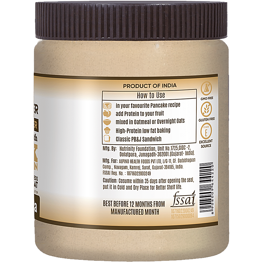 Alpino Peanut Butter Powder - Banana