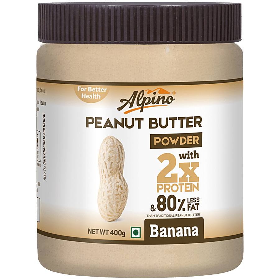 Alpino Peanut Butter Powder - Banana