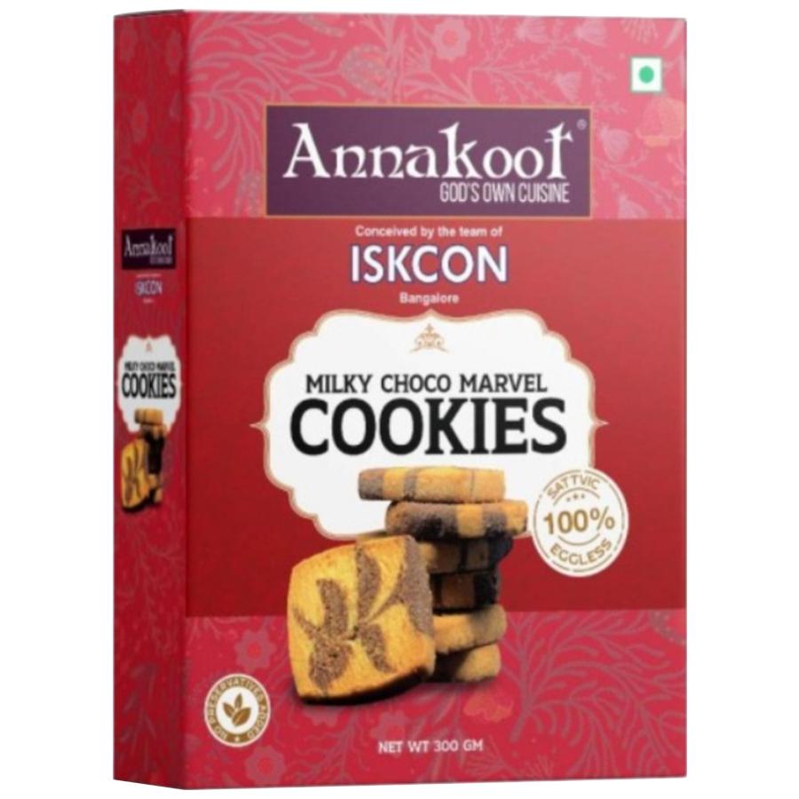 Annakoot Milky Choco Marvel Cookies - 100% Sattvic