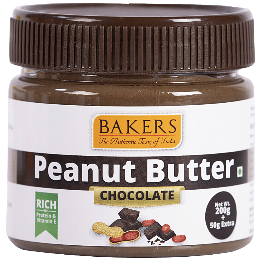 BAKERS Peanut Butter Chocolate - Rich In Protein & Vitamin E