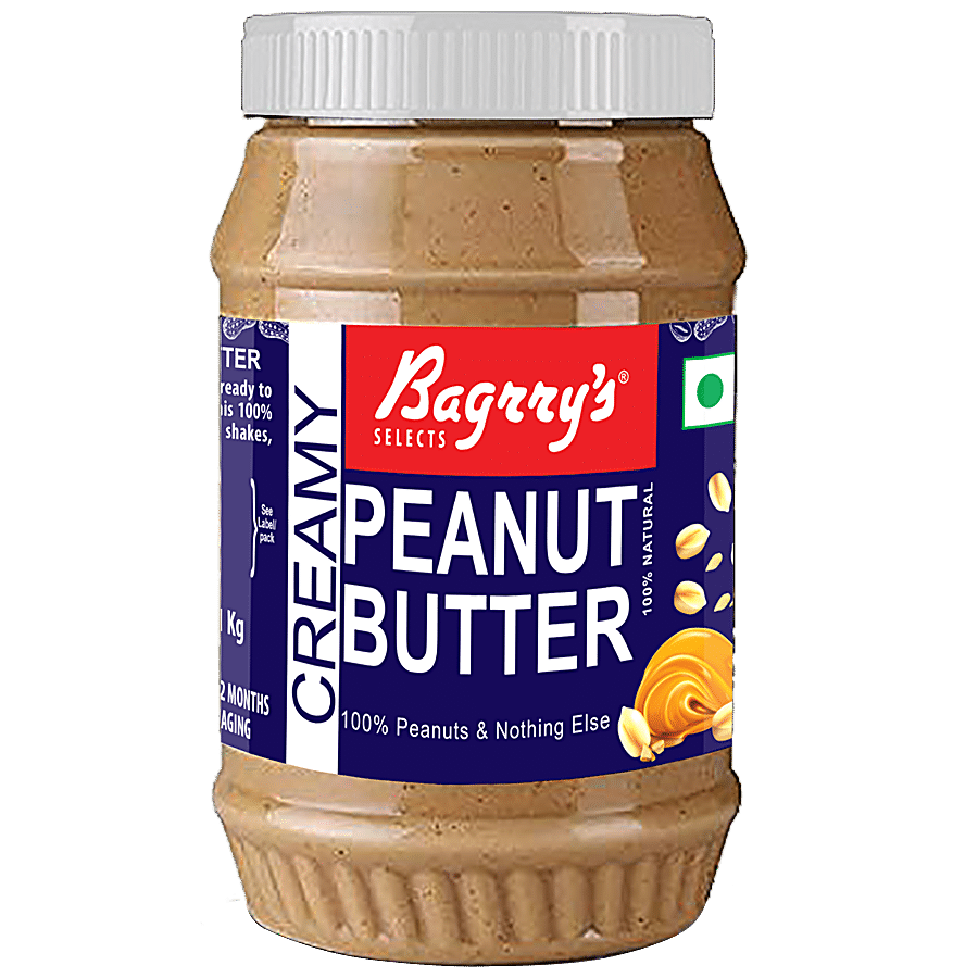 Bagrrys Natural Peanut Butter - Creamy