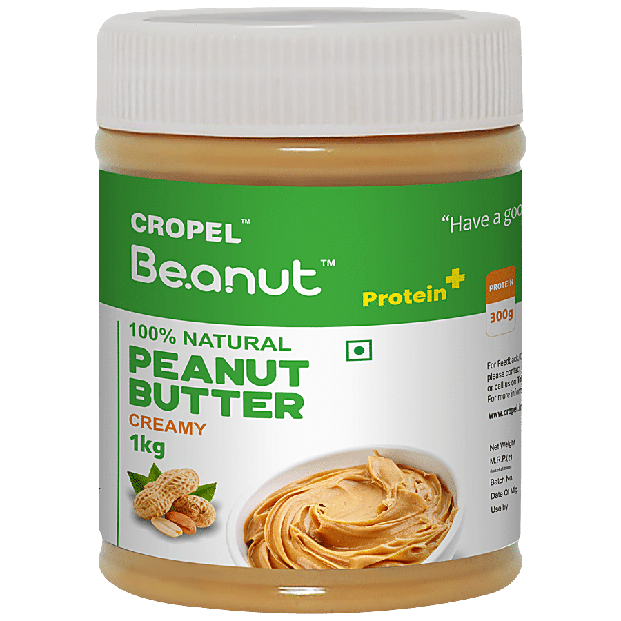 Beanut 100% Natural Peanut Butter - Creamy