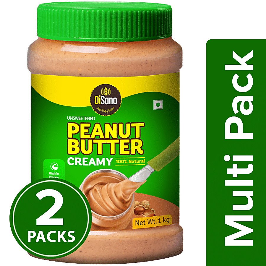 Disano Unsweetened Peanut Butter -100% Natural