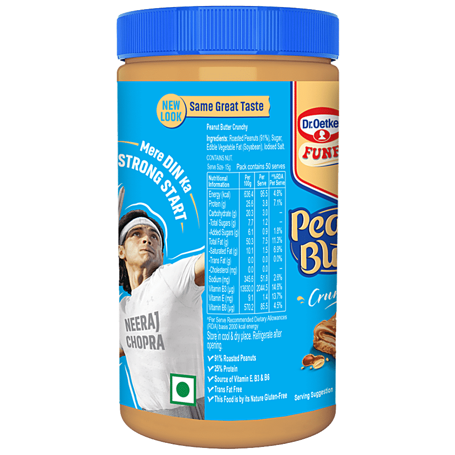 Dr. Oetker Funfoods Peanut Butter - Crunchy