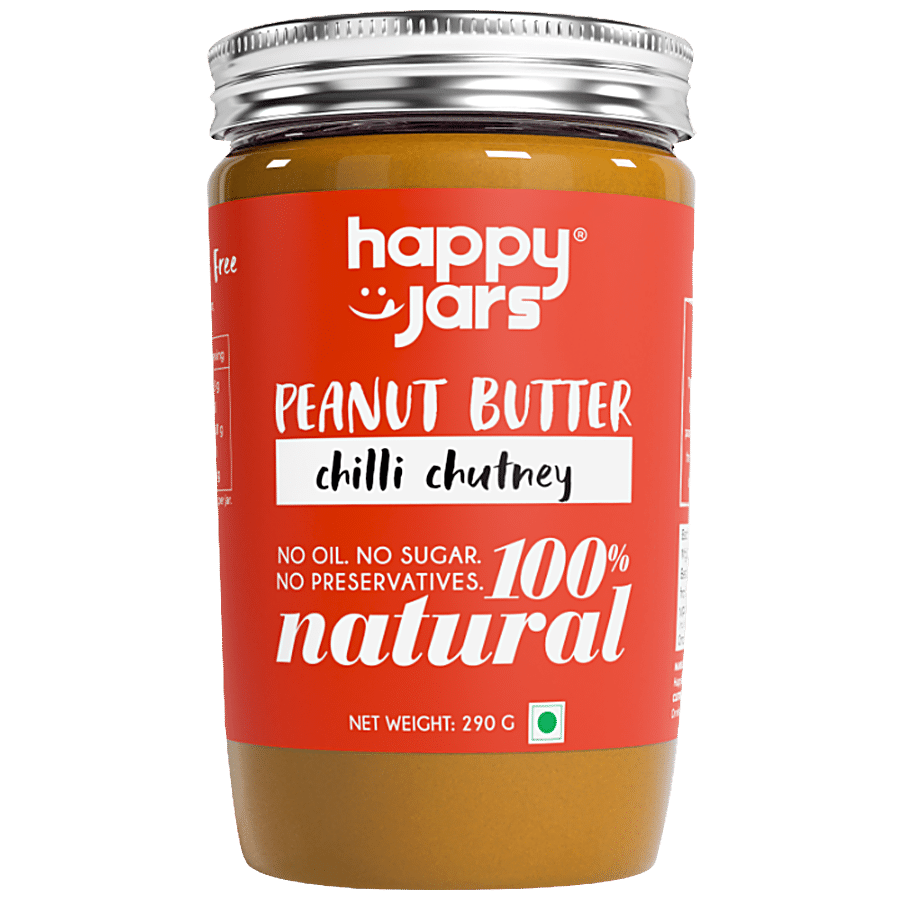 Happy Jars Peanut Butter - Chilli Chutney