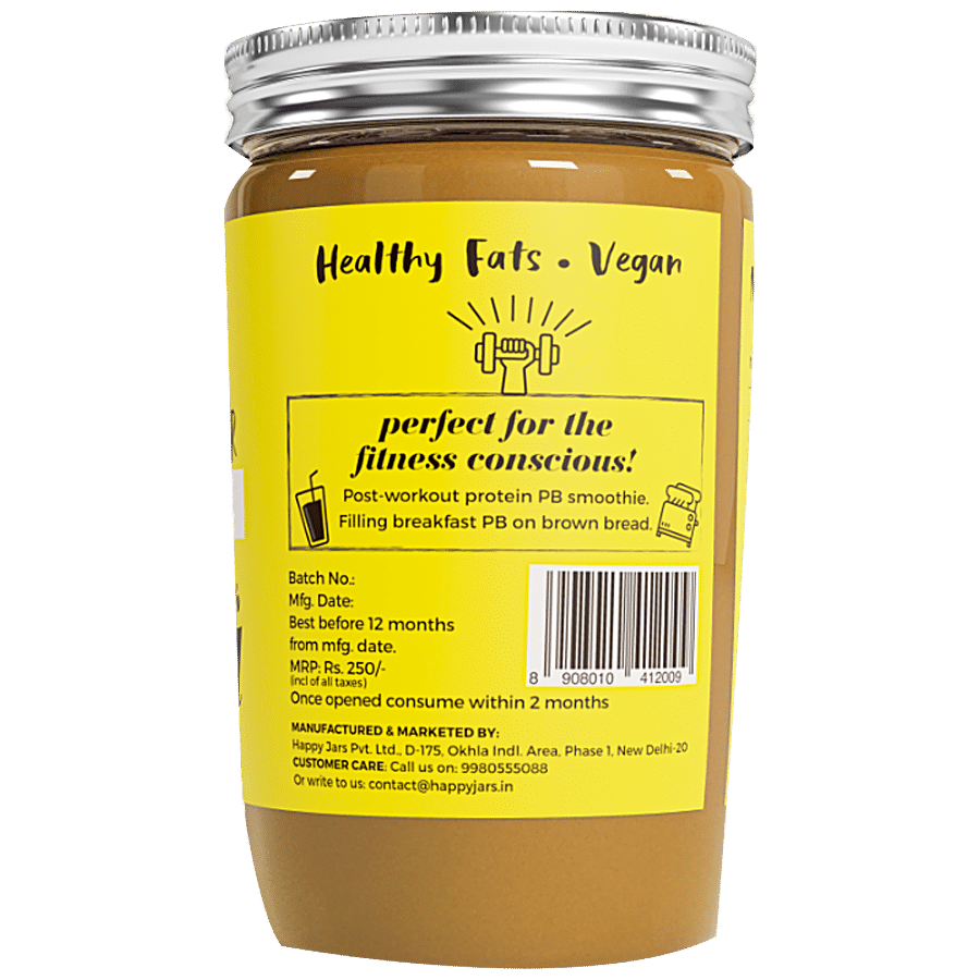 Happy Jars Peanut Butter - Jaggery Creamy