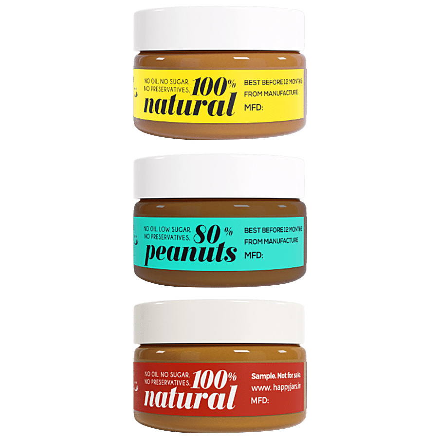 Happy Jars Peanut Butter Multi Pack