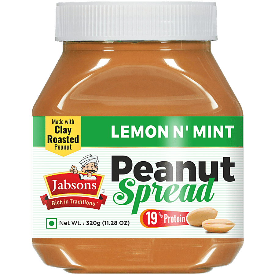 JABSONS Peanut Spread - Lemon N Mint