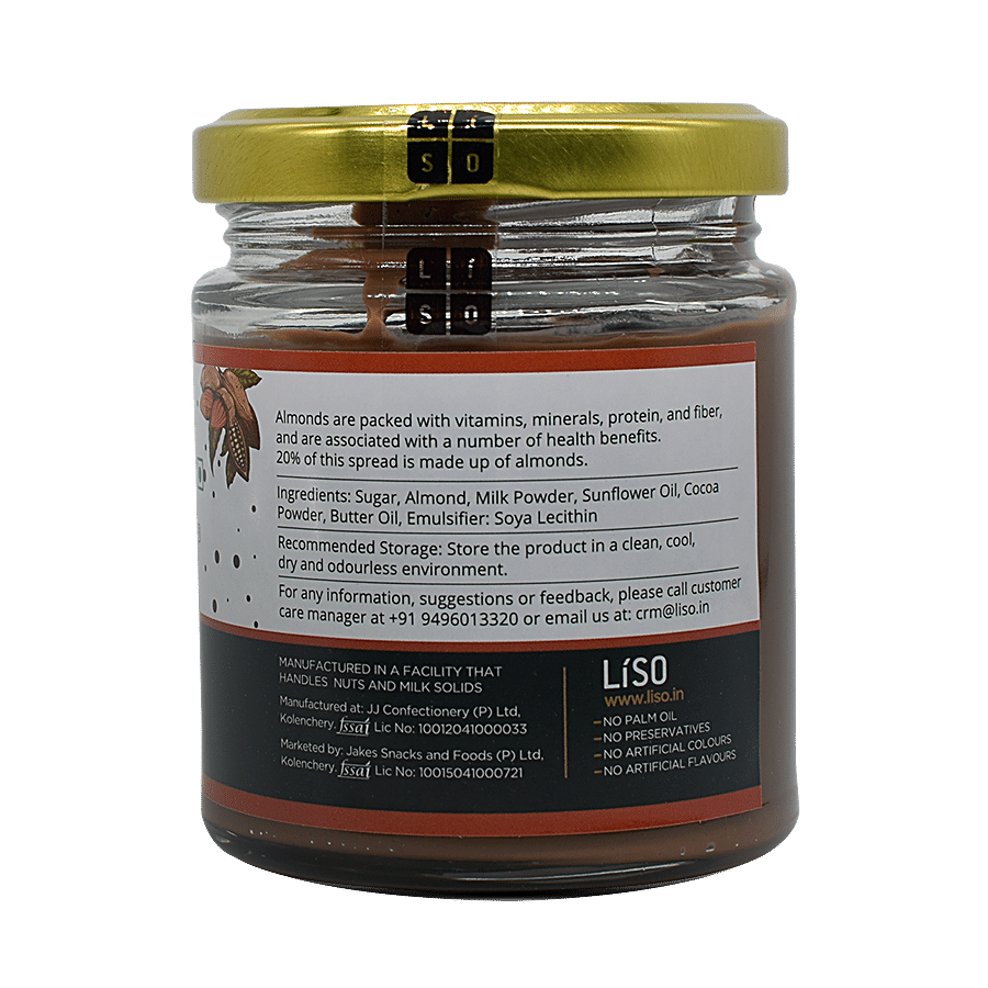 LISO Almond Spread With Cocoa