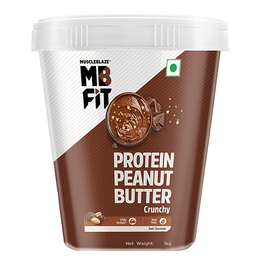 MuscleBlaze Fit Protein Peanut Butter - Crunch