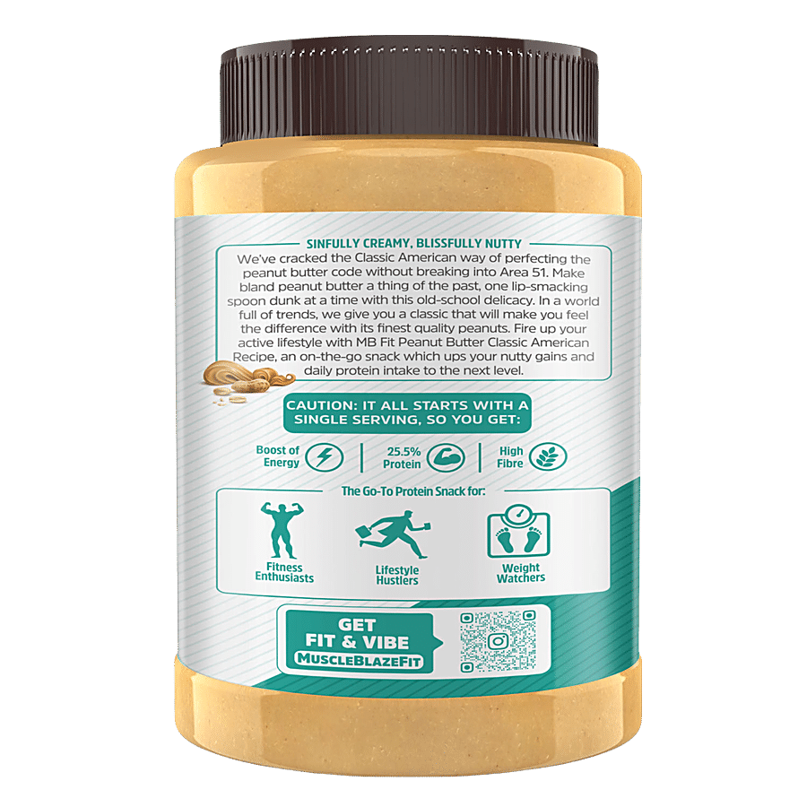 MuscleBlaze MB FIT Peanut Butter Creamy