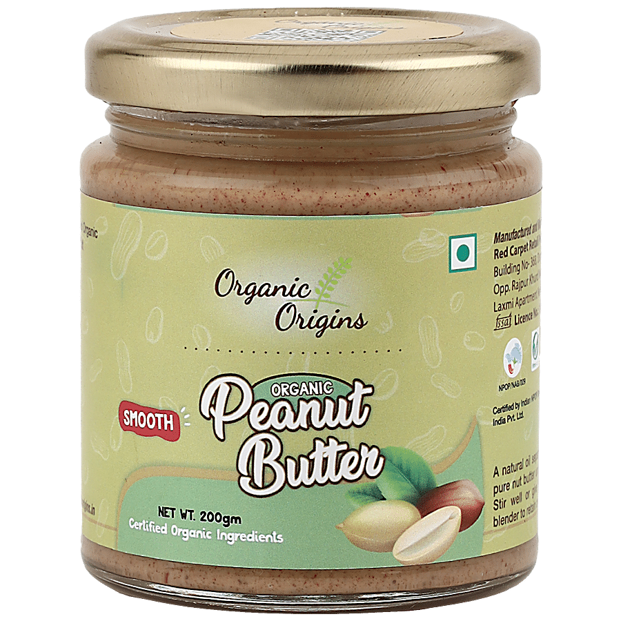 ORGANIC ORIGINS Peanut Butter - Smooth