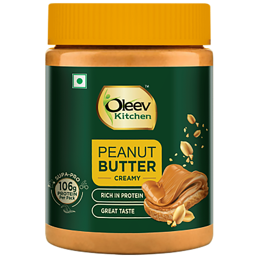 Oleev Kitchen Peanut Butter Creamy - Rich In Protein