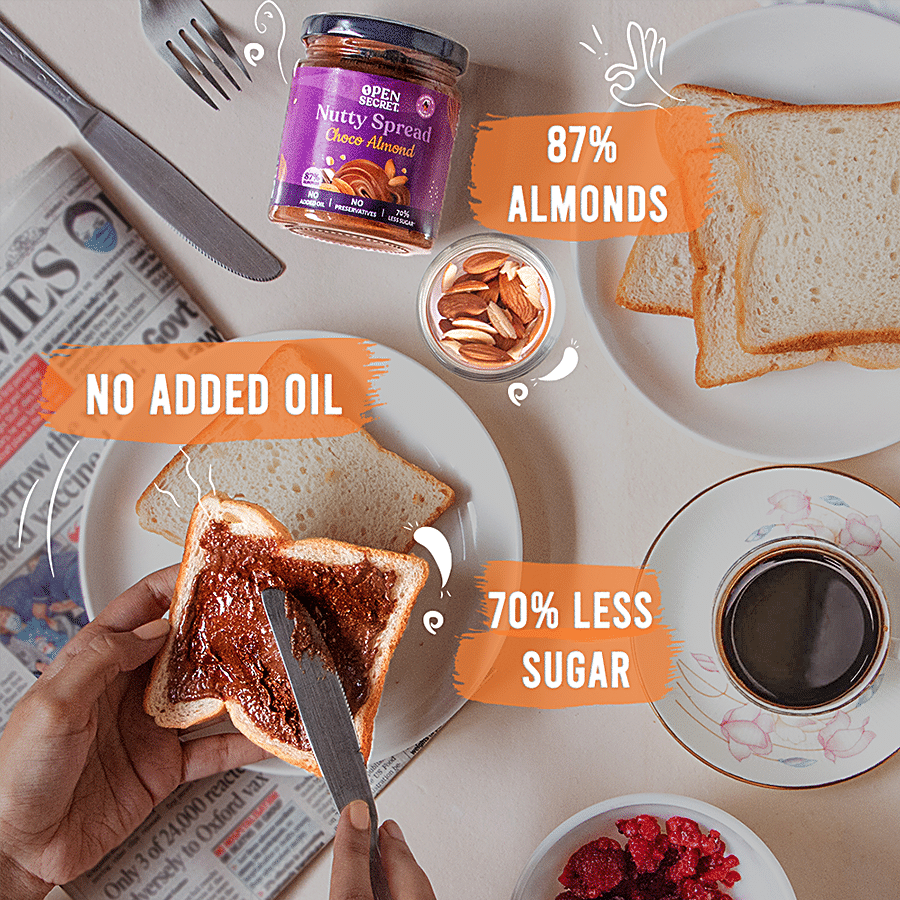 Open Secret Nutty Spread Coco Almond - With No Added Sugar