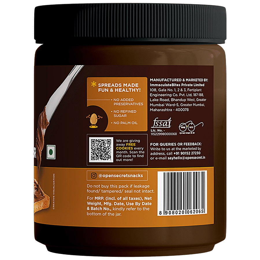 Open Secret Un-Junked Chocolate Peanut Butter - Smooth