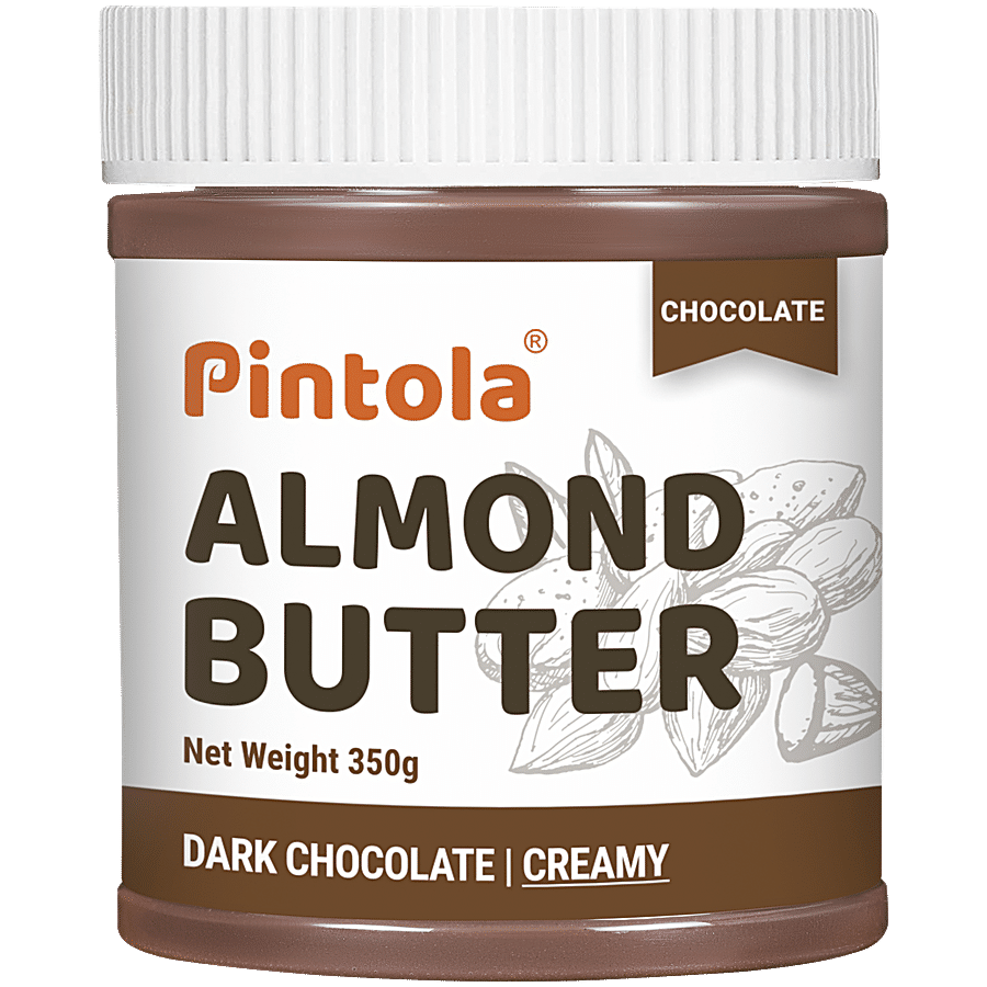 Pintola Dark Chocolate Almond Butter - Creamy