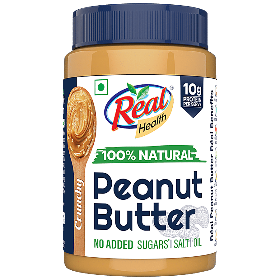 Real Health Peanut Butter - 100% Natural