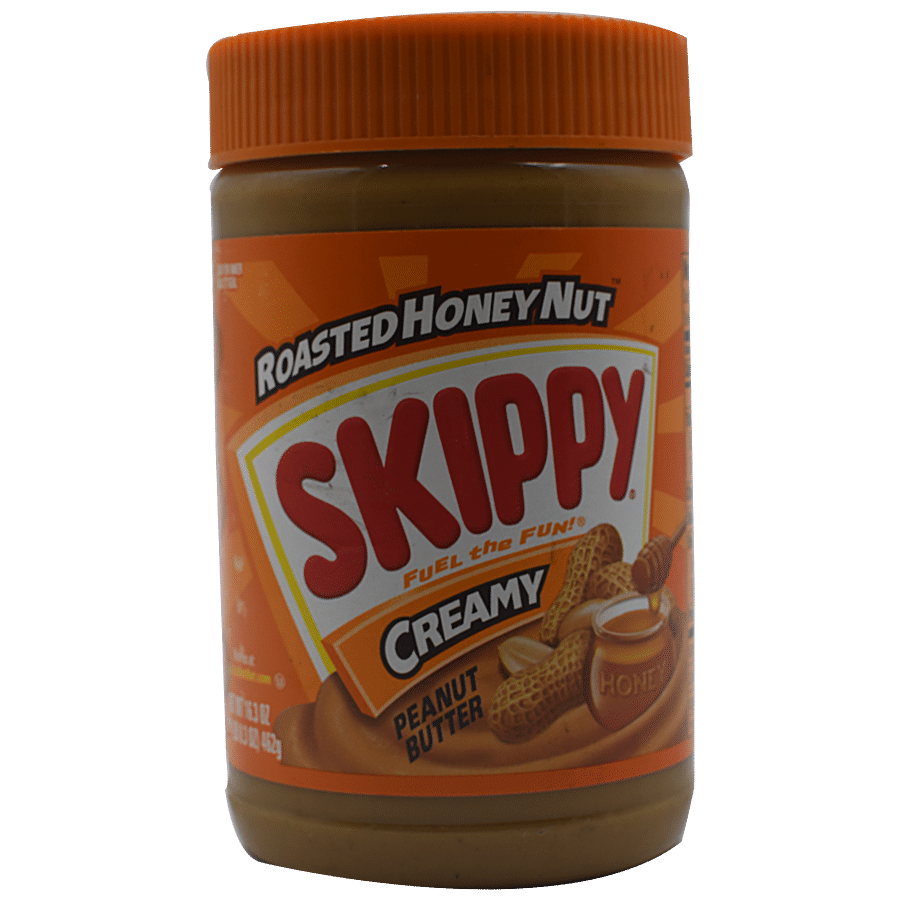 Skippy Creamy Peanut Butter - Roasted Honey Nut