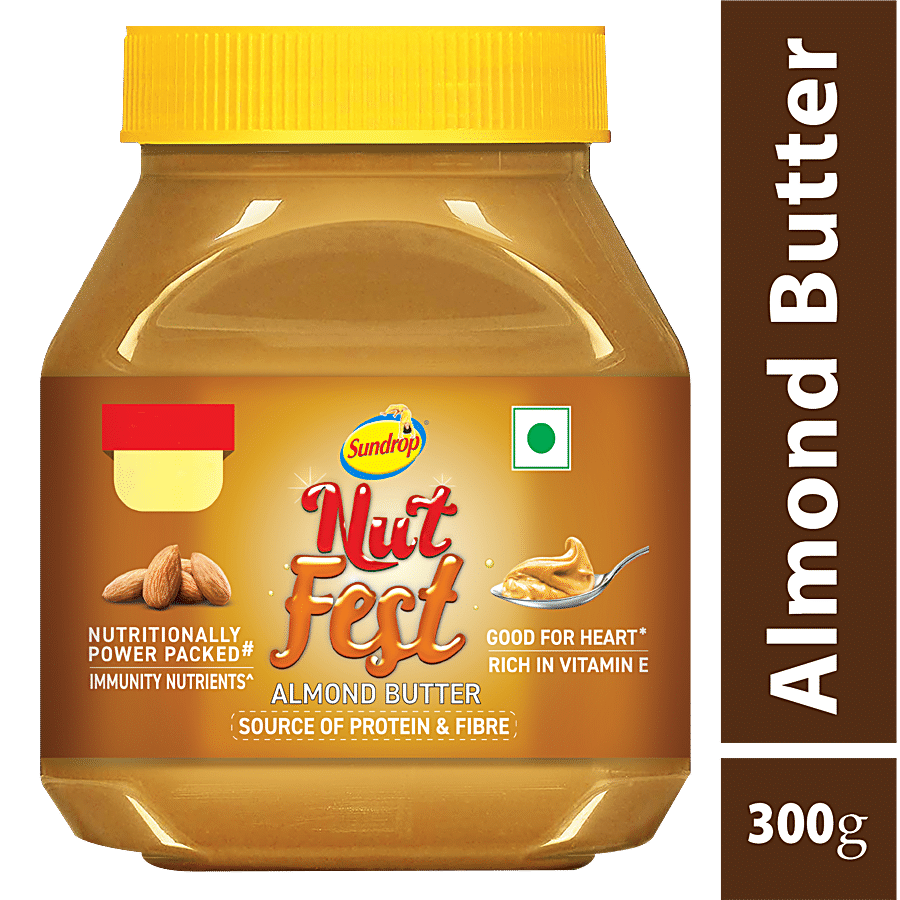 Sundrop NutFest Almond Butter - Creamy & Smooth