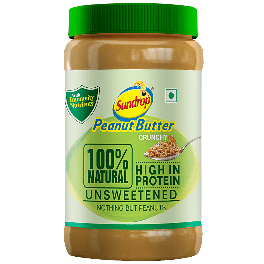 Sundrop Peanut Butter - 100% Natural