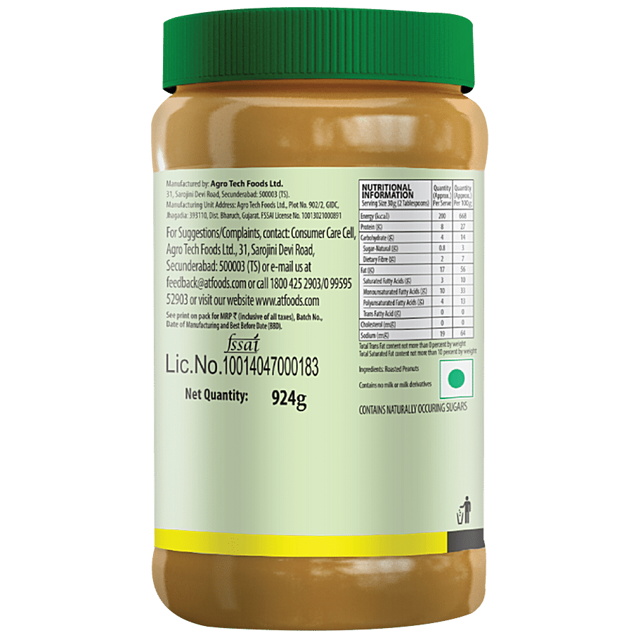 Sundrop Peanut Butter - 100% Natural