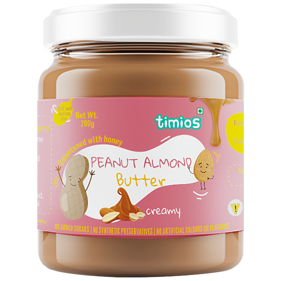 Timios Peanut Almond Butter - Creamy