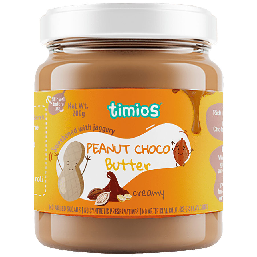 Timios Peanut Choco Butter - Creamy