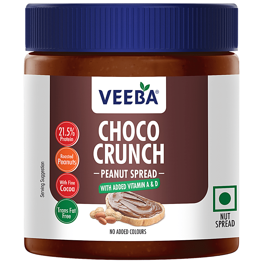 VEEBA Choco Peanut Spread Crunchy