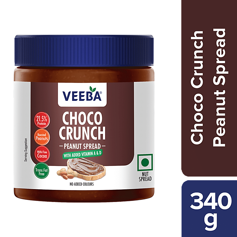 VEEBA Choco Peanut Spread Crunchy