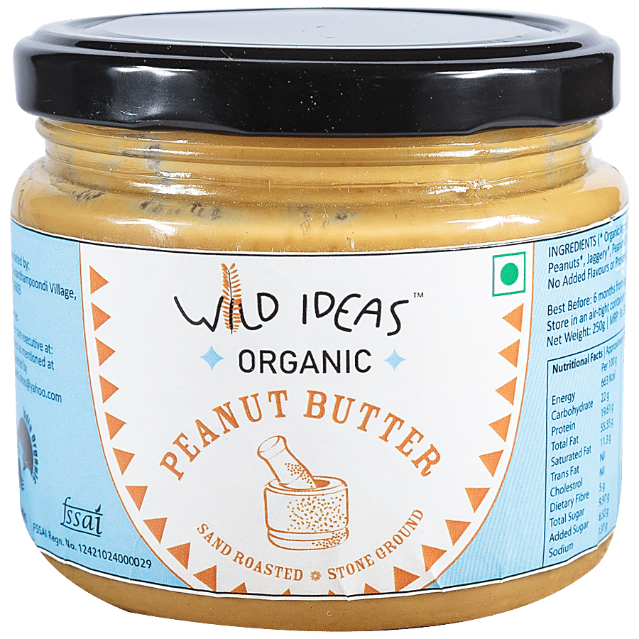 Wild Ideas Peanut Butter - Sand Roasted